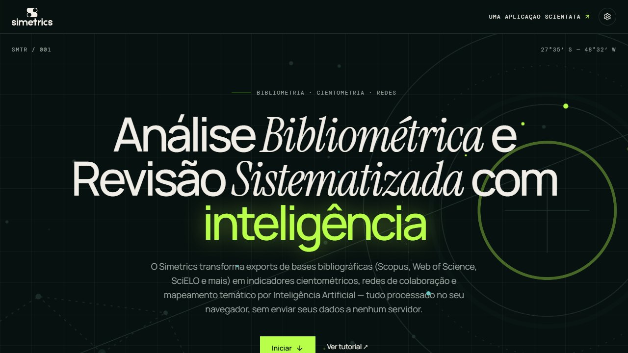 Prévia de Simetrics